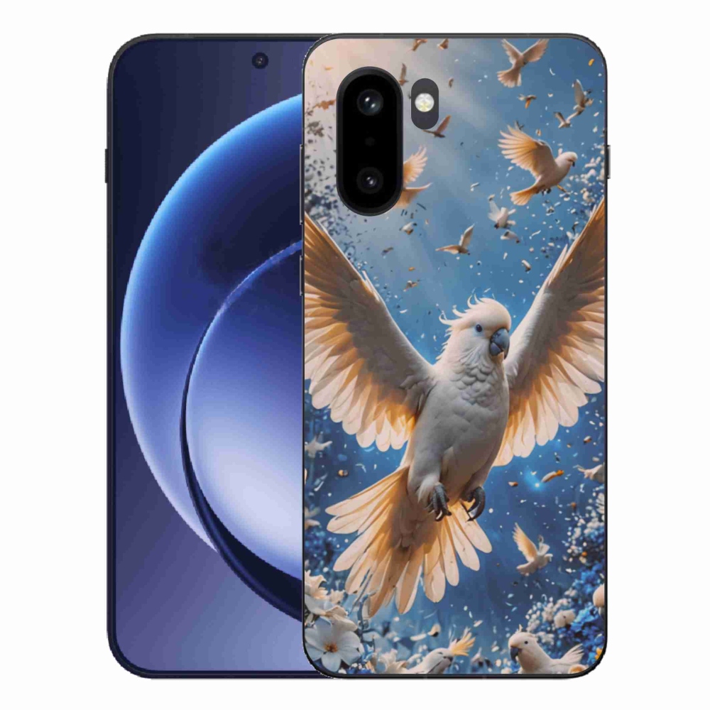 Gelový kryt mmCase na One Plus 15R - papoušek kakadu