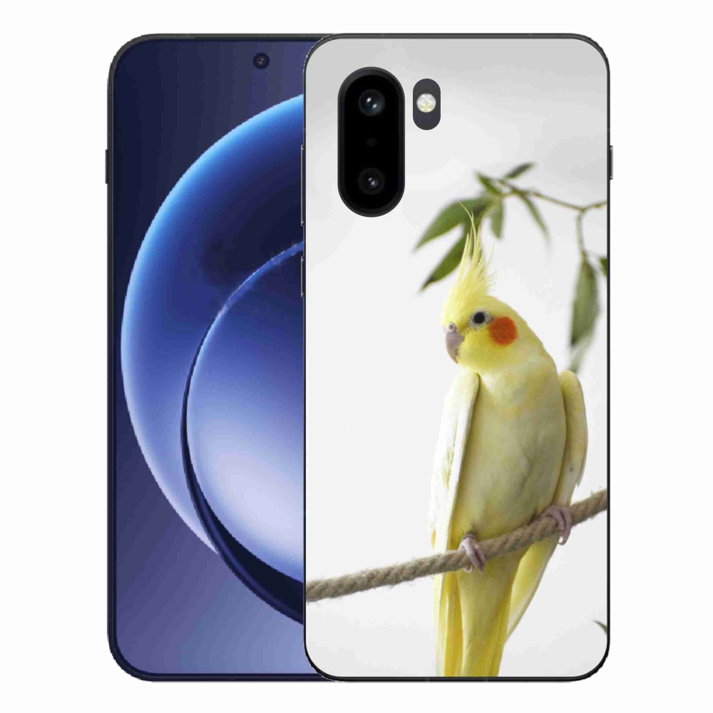 Gelový kryt mmCase na One Plus 15R - papoušek korela chocholatá