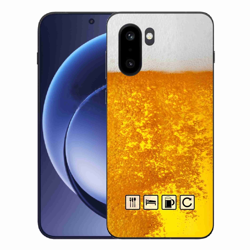 Gelový kryt mmCase na One Plus 15R - pivní motiv 3