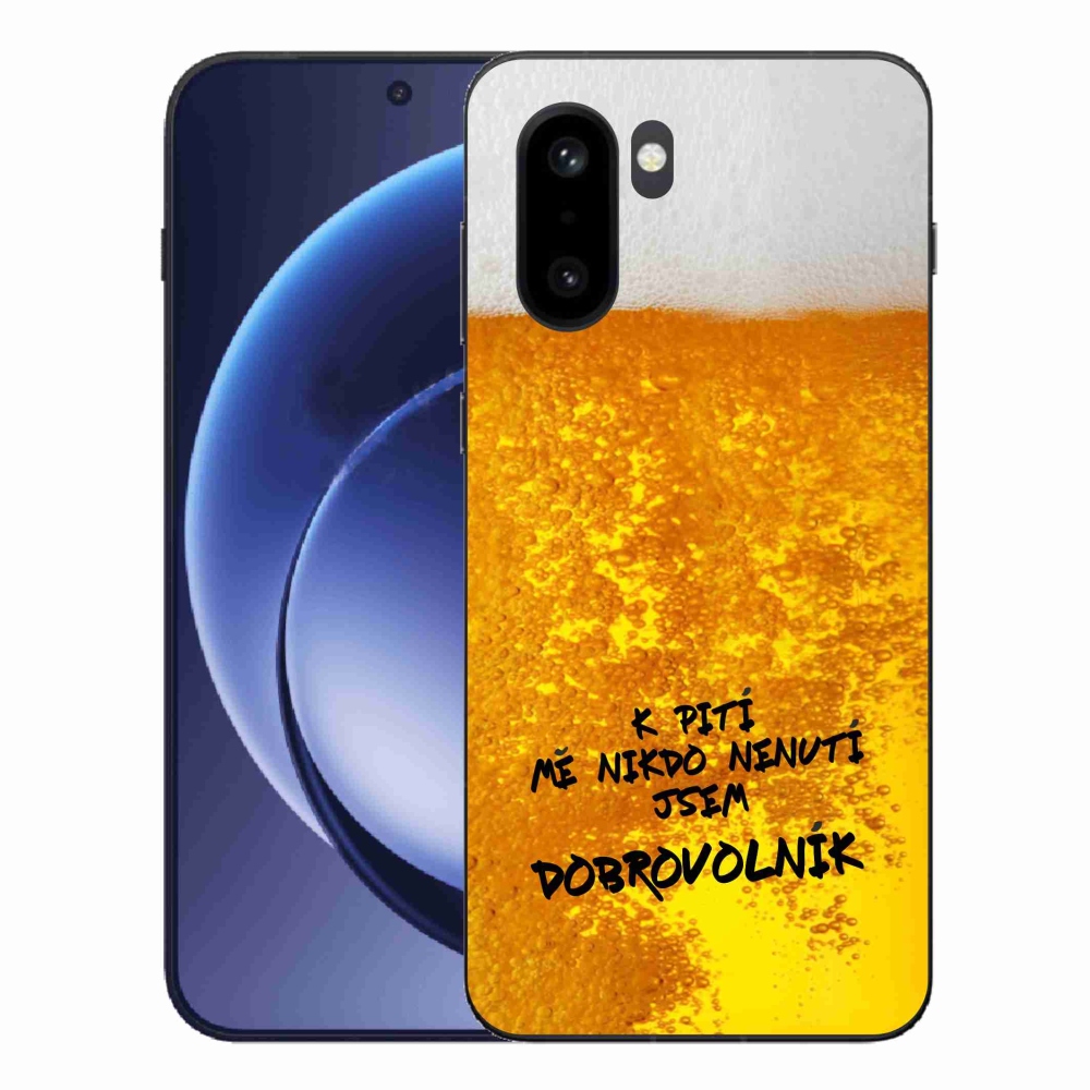 Gelový kryt mmCase na One Plus 15R - pivní motiv 4