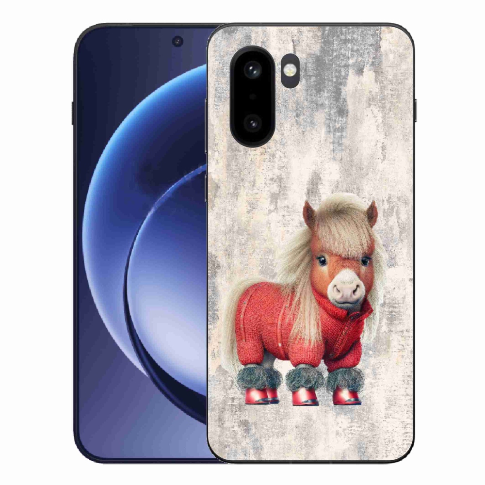 Gelový kryt mmCase na One Plus 15R - poník ve svetru
