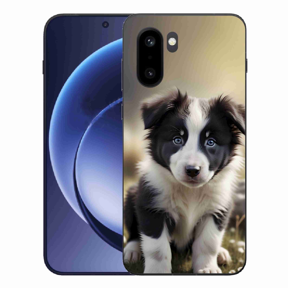 Gelový kryt mmCase na One Plus 15R - roztomilá border kolie