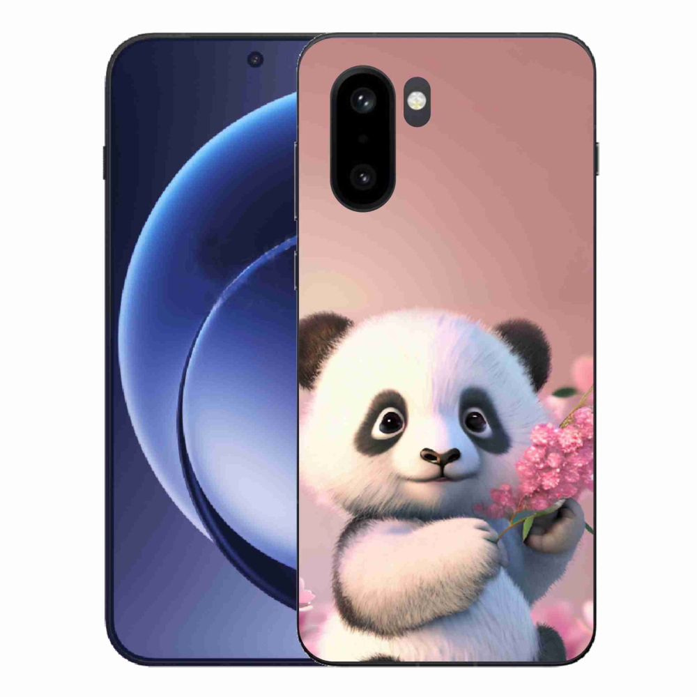 Gelový kryt mmCase na One Plus 15R - roztomilá panda