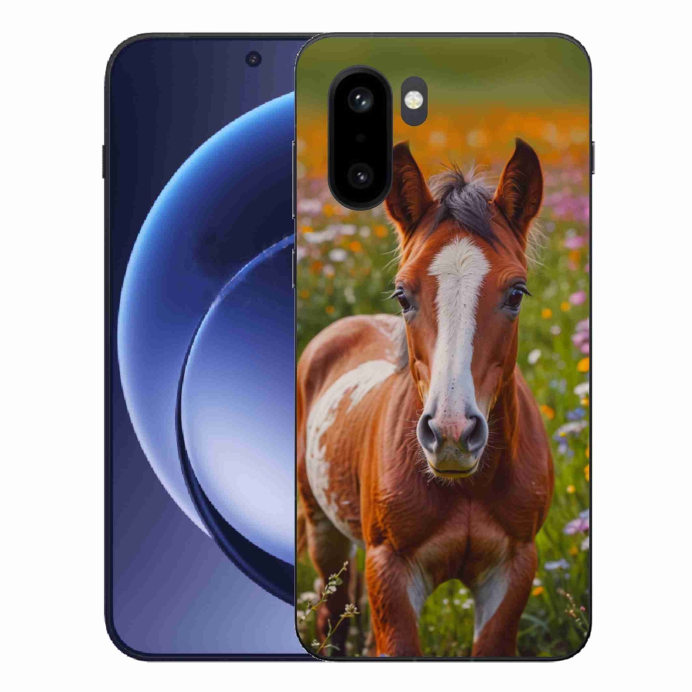 Gelový kryt mmCase na One Plus 15R - roztomilé hříbě