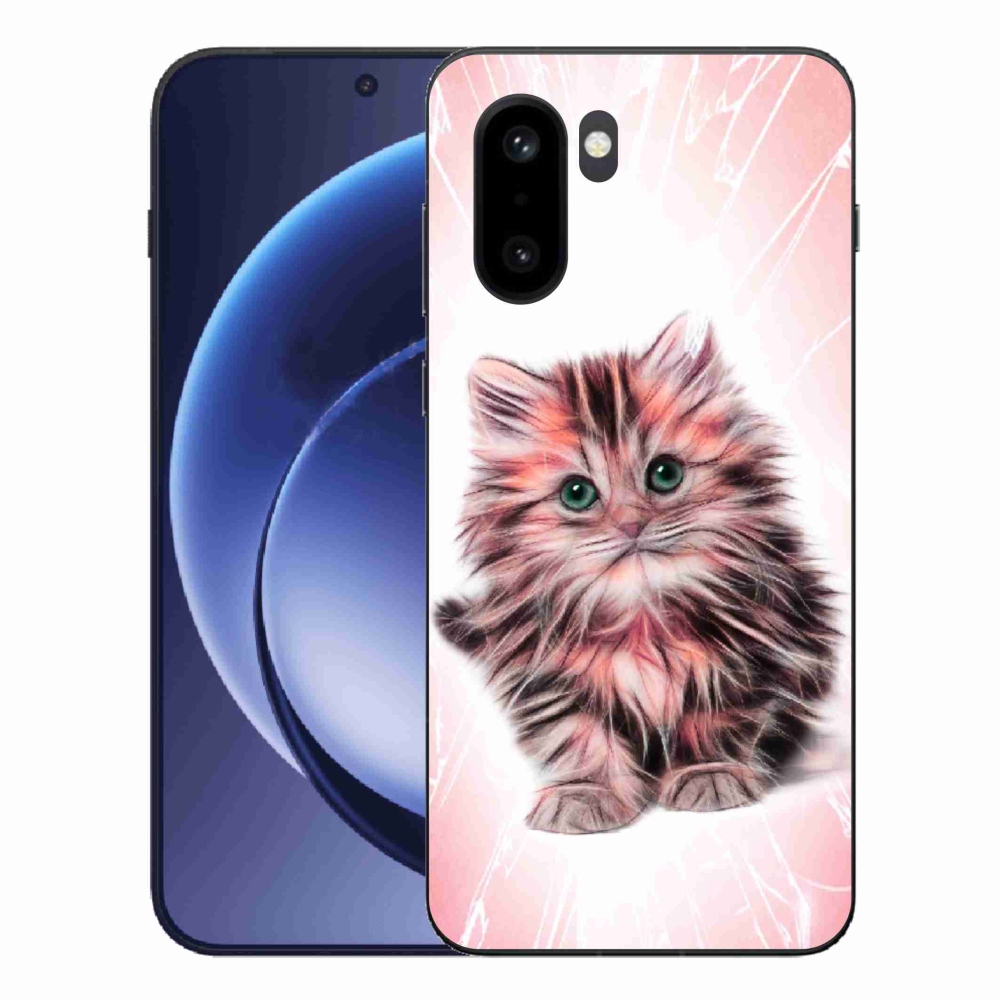 Gelový kryt mmCase na One Plus 15R - roztomilé kotě