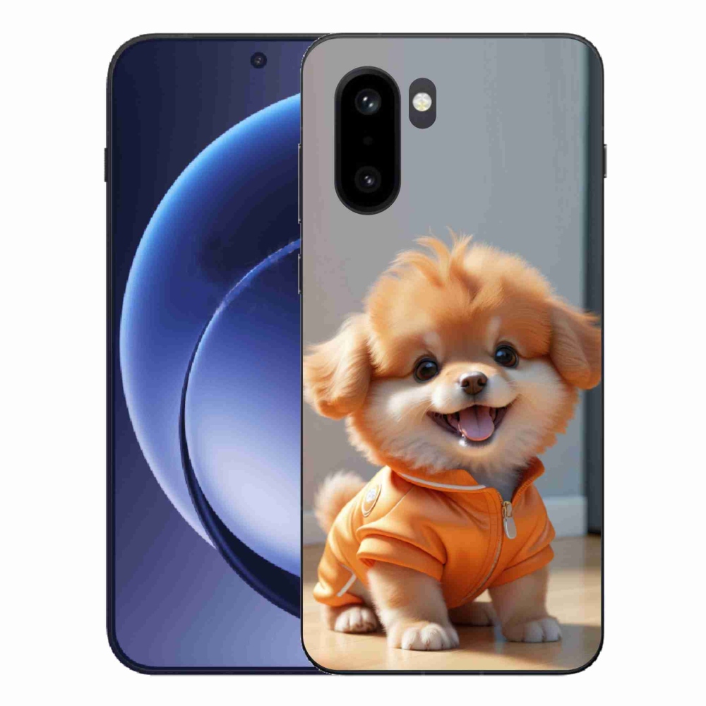 Gelový kryt mmCase na One Plus 15R - roztomilý pomeranian v mikině