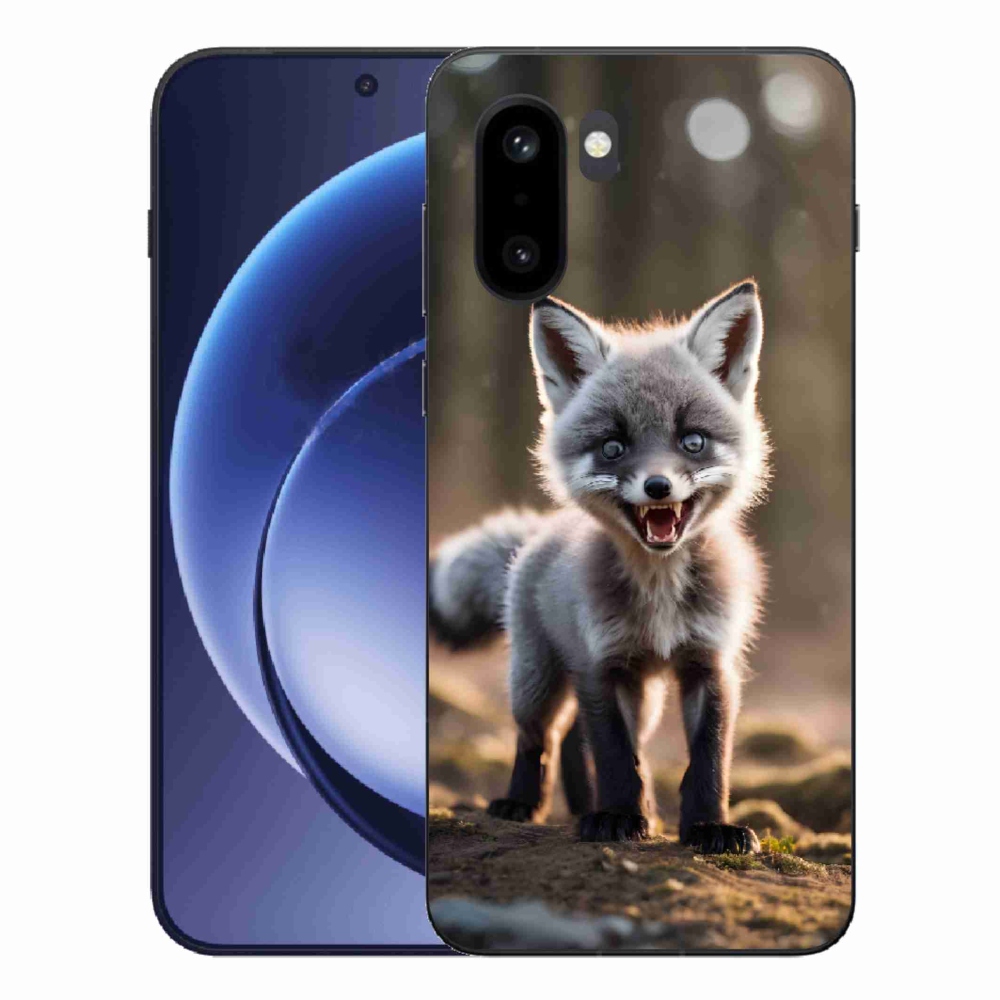 Gelový kryt mmCase na One Plus 15R - rozzuřená liška