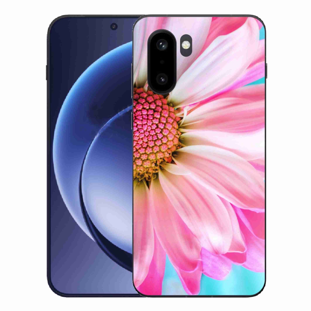 Gelový kryt mmCase na One Plus 15R - růžová květina