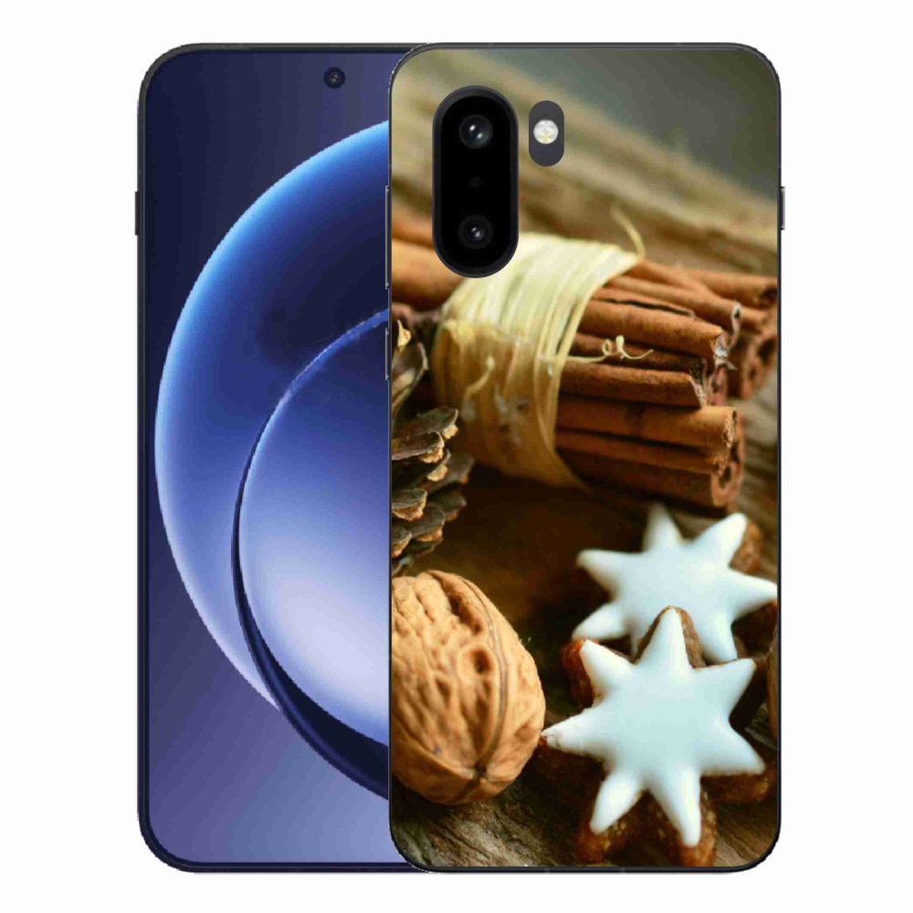 Gelový kryt mmCase na One Plus 15R - skořice a perníčky