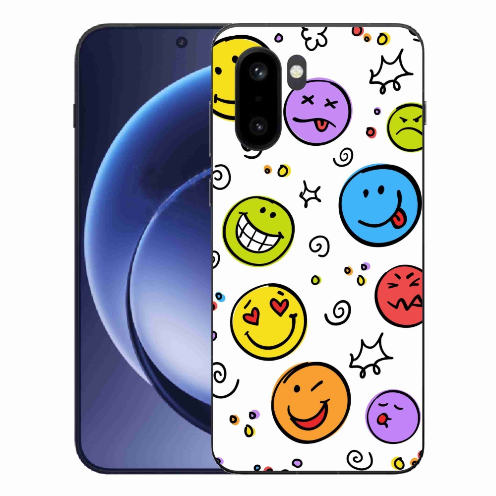 Gelový kryt mmCase na One Plus 15R - smajlíci