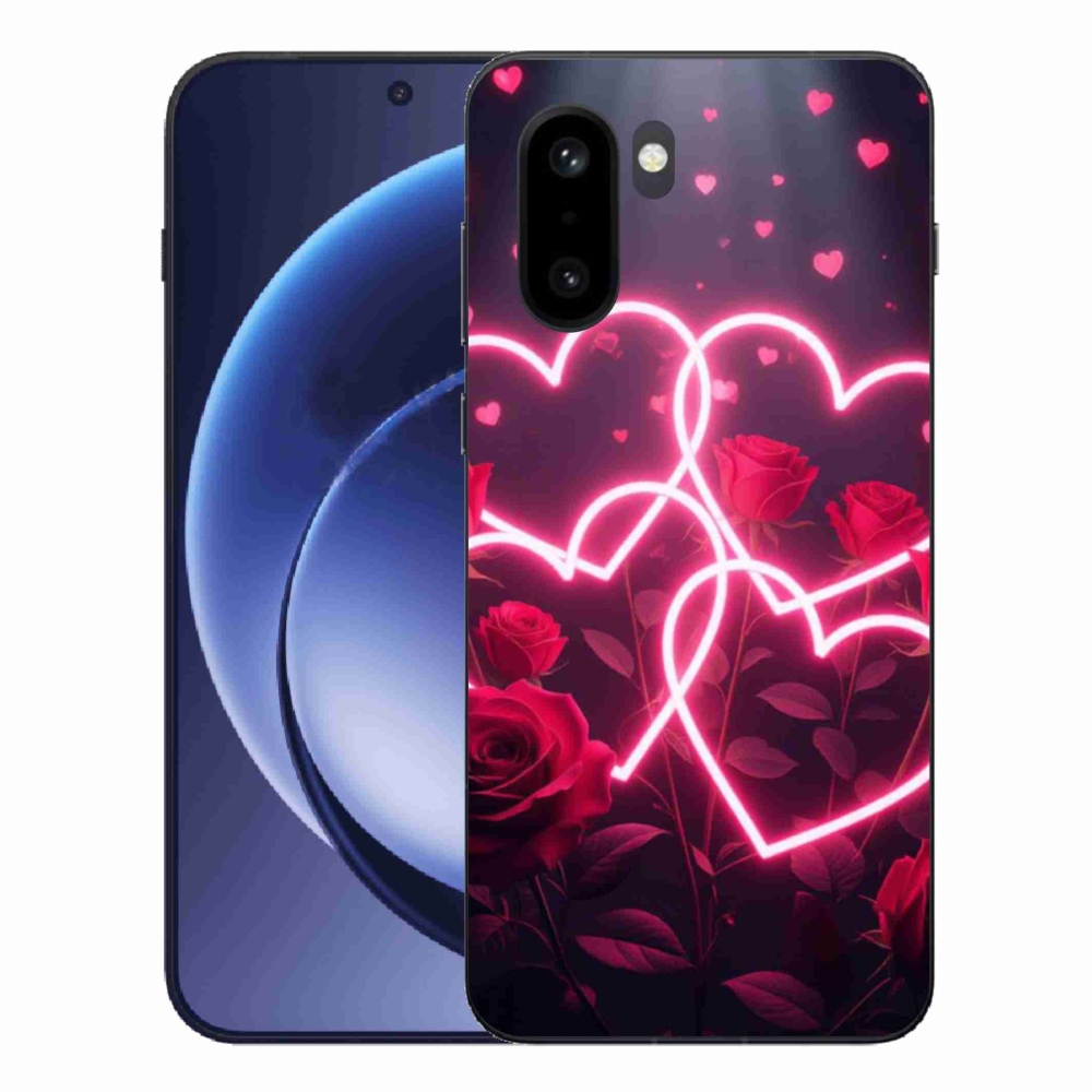 Gelový kryt mmCase na One Plus 15R - srdce lásky