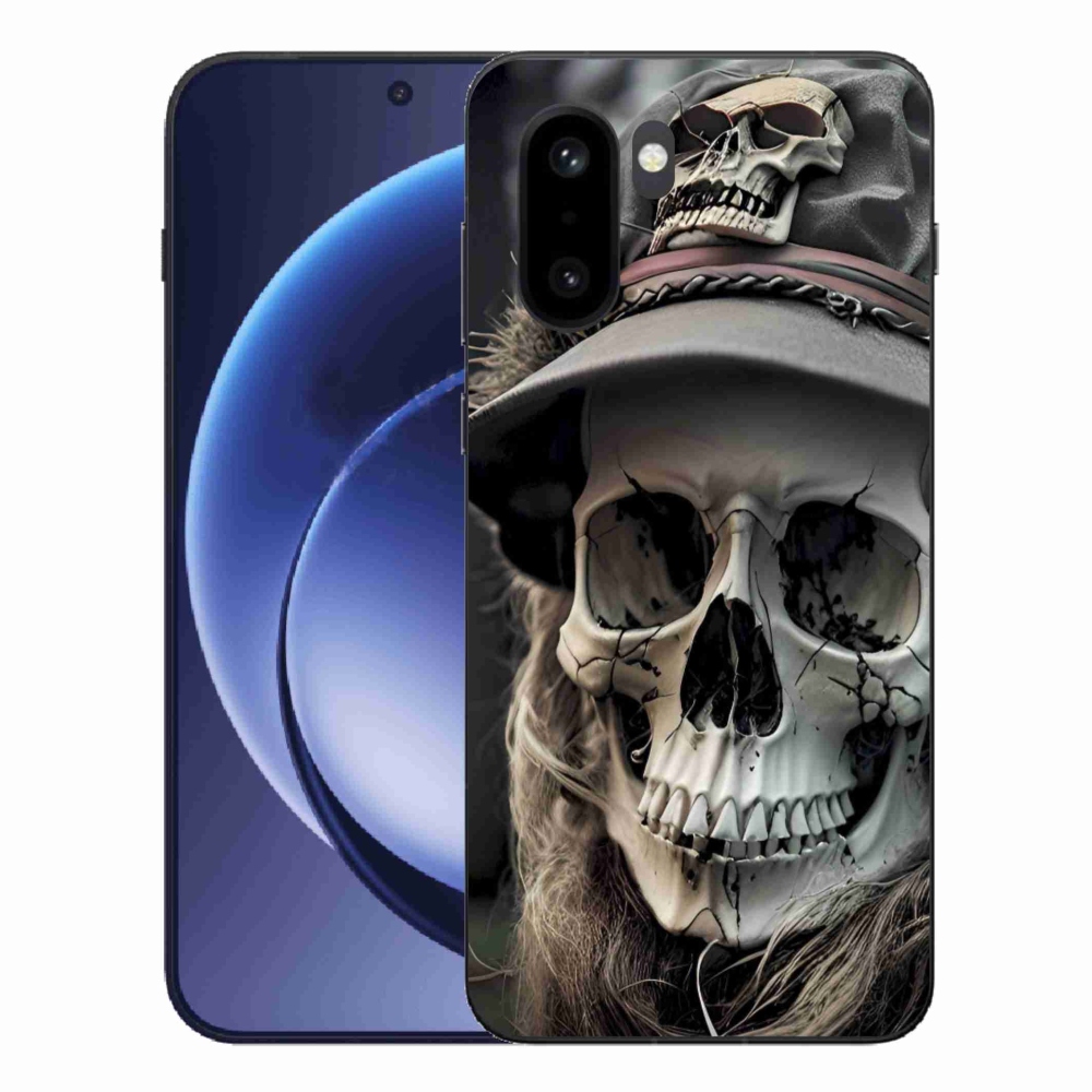 Gelový kryt mmCase na One Plus 15R - temná lebka