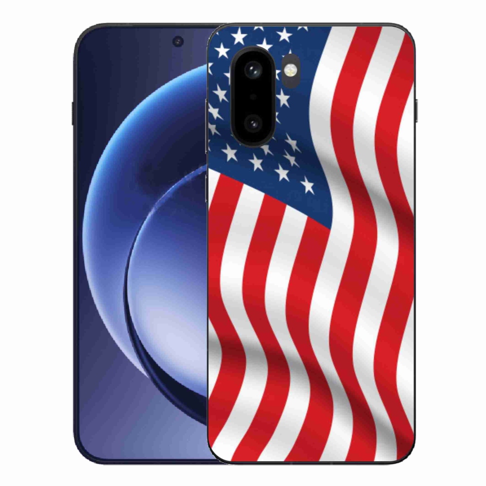 Gelový kryt mmCase na One Plus 15R - USA vlajka