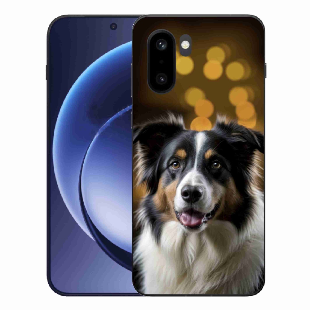Gelový kryt mmCase na One Plus 15R - usměvavý australský ovčák