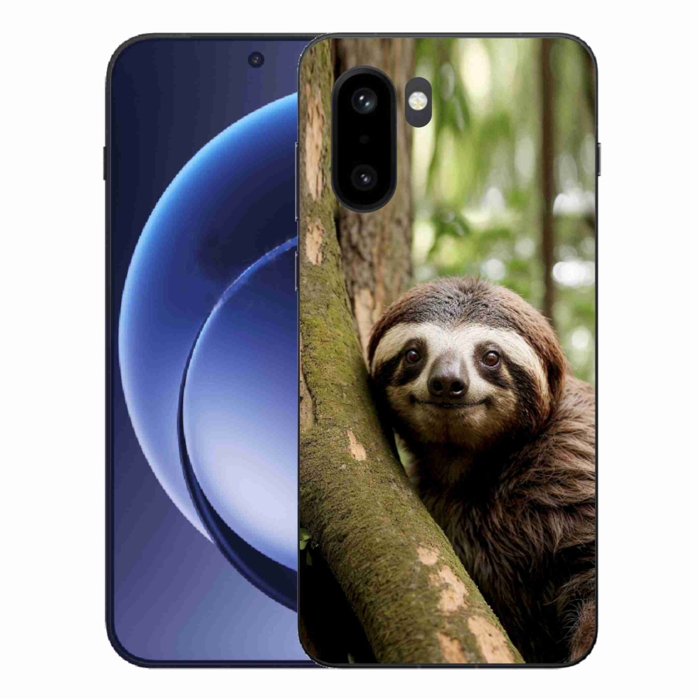 Gelový kryt mmCase na One Plus 15R - usměvavý lenochod