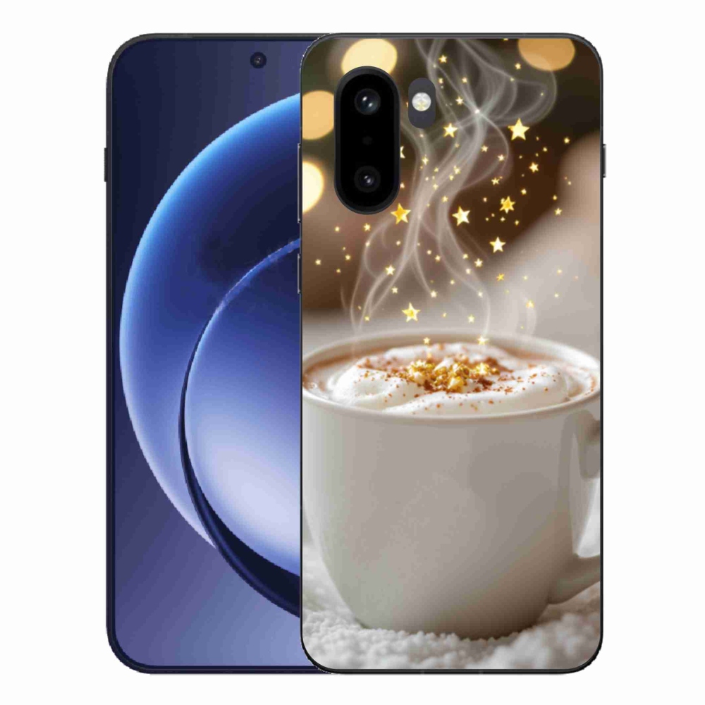 Gelový kryt mmCase na One Plus 15R - vánoční horký nápoj