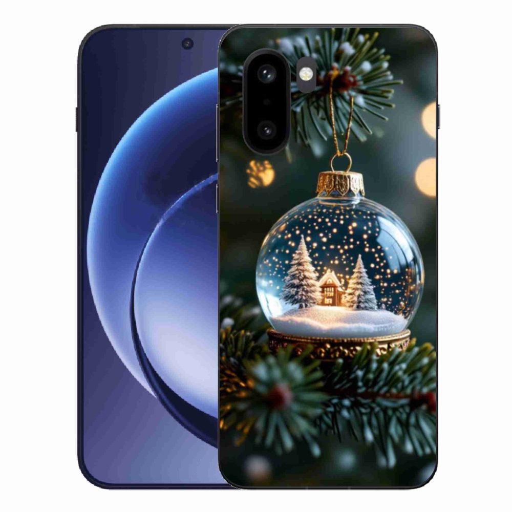Gelový kryt mmCase na One Plus 15R - vánoční koule 2