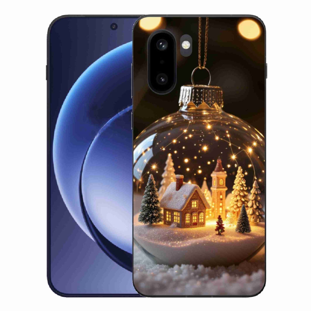 Gelový kryt mmCase na One Plus 15R - vánoční koule 3