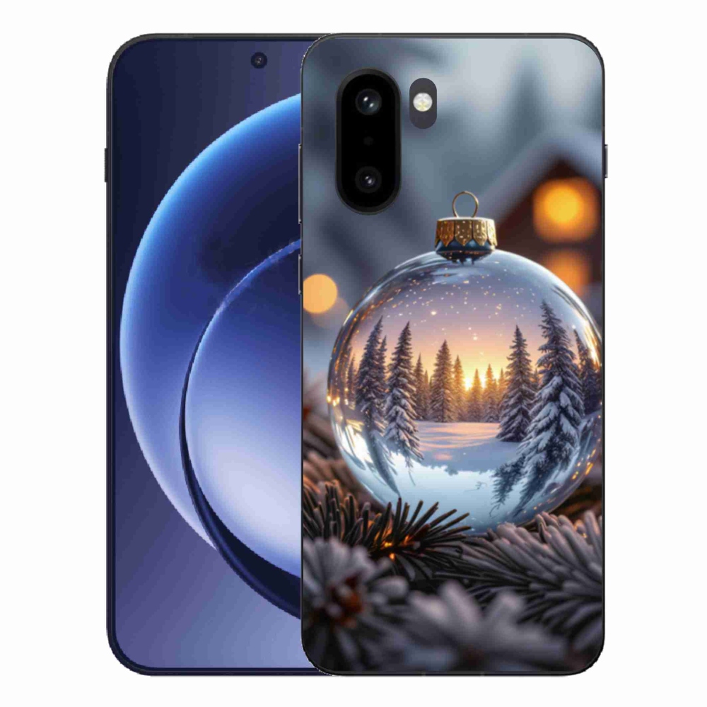 Gelový kryt mmCase na One Plus 15R - vánoční ozdoba