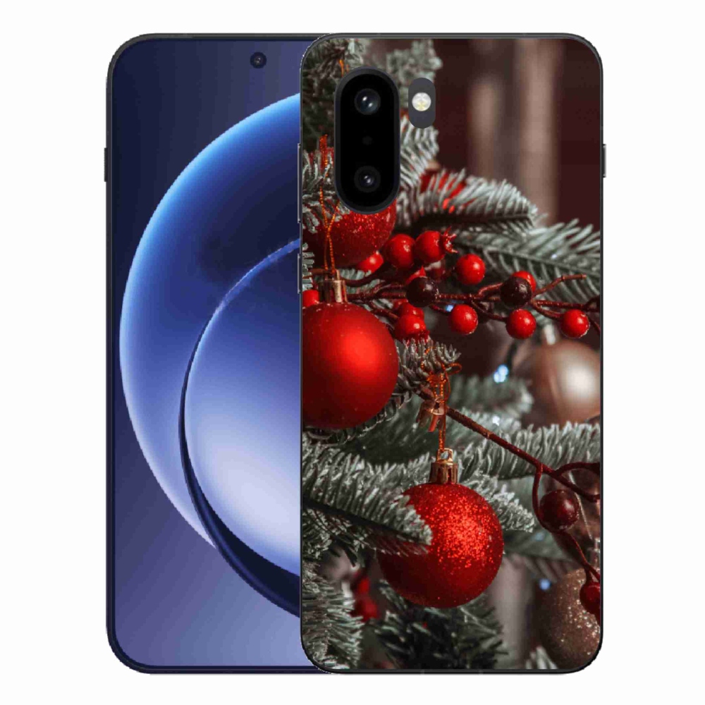 Gelový kryt mmCase na One Plus 15R - vánoční ozdoby 2