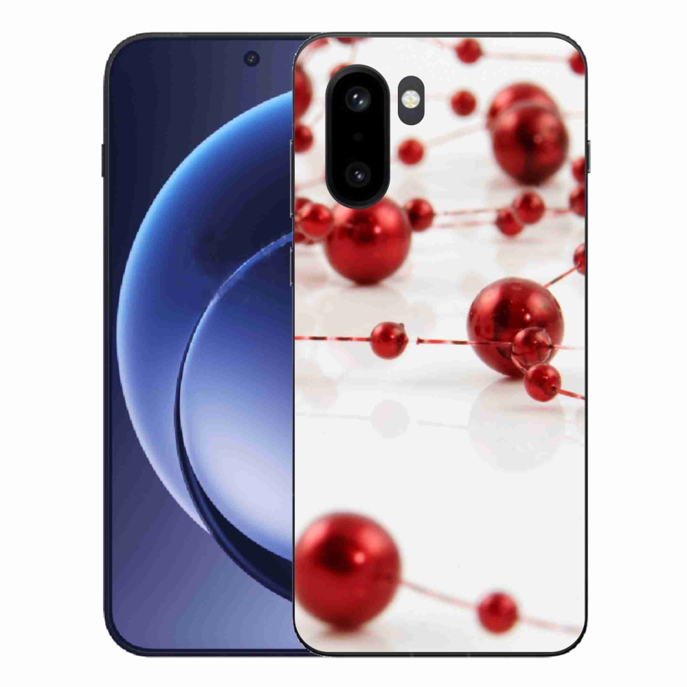 Gelový kryt mmCase na One Plus 15R - vánoční řetěz