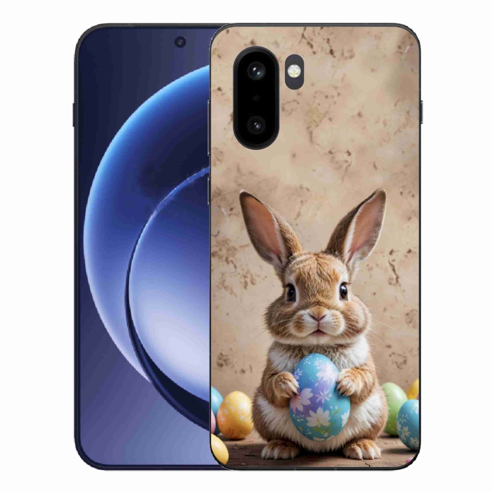 Gelový kryt mmCase na One Plus 15R - velikonoční králíček