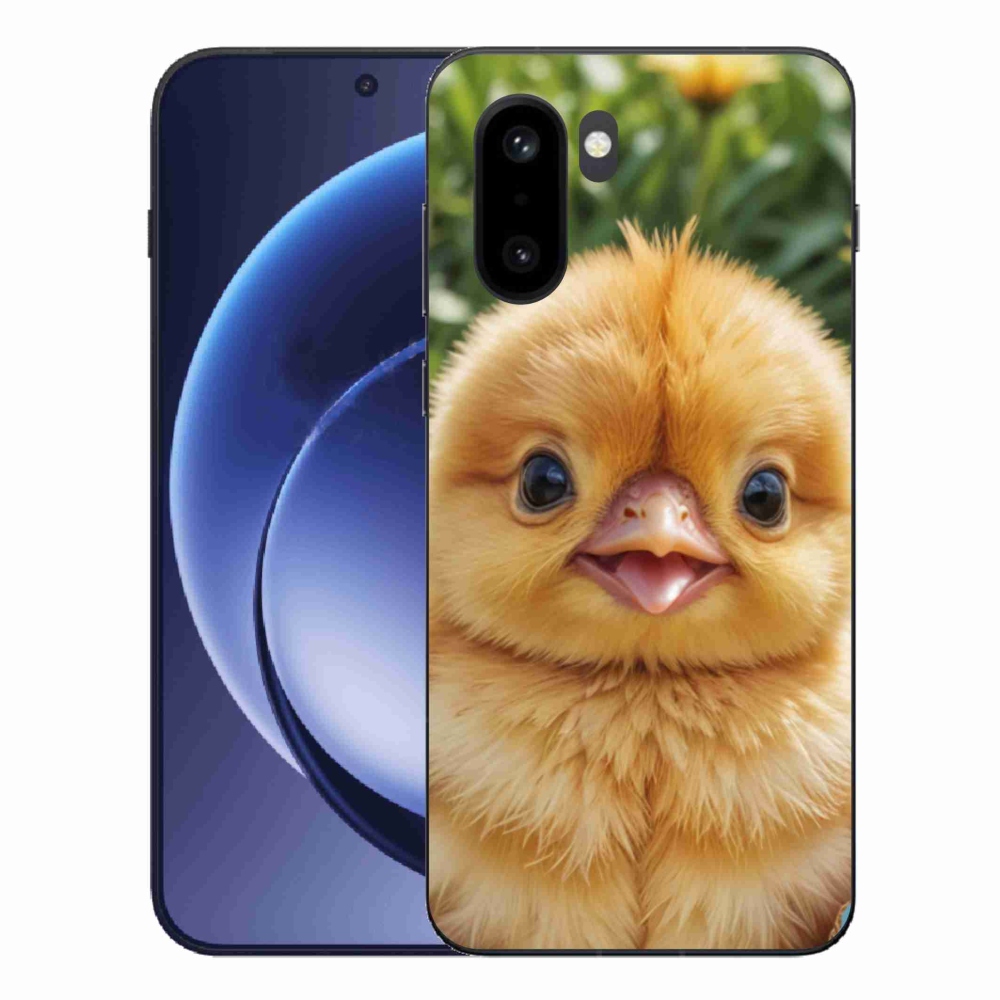 Gelový kryt mmCase na One Plus 15R - veselé kuřátko