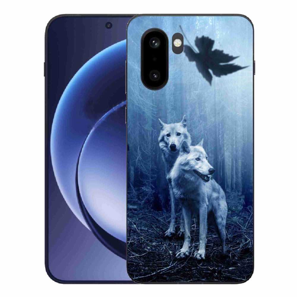 Gelový kryt mmCase na One Plus 15R - vlci v lese