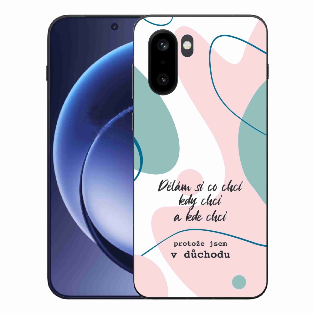 Gelový kryt mmCase na One Plus 15R - vtipný text 10 bílé pozadí