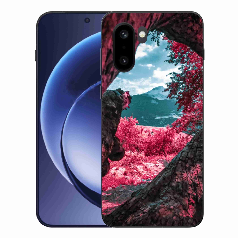 Gelový kryt mmCase na One Plus 15R - výhled na hory