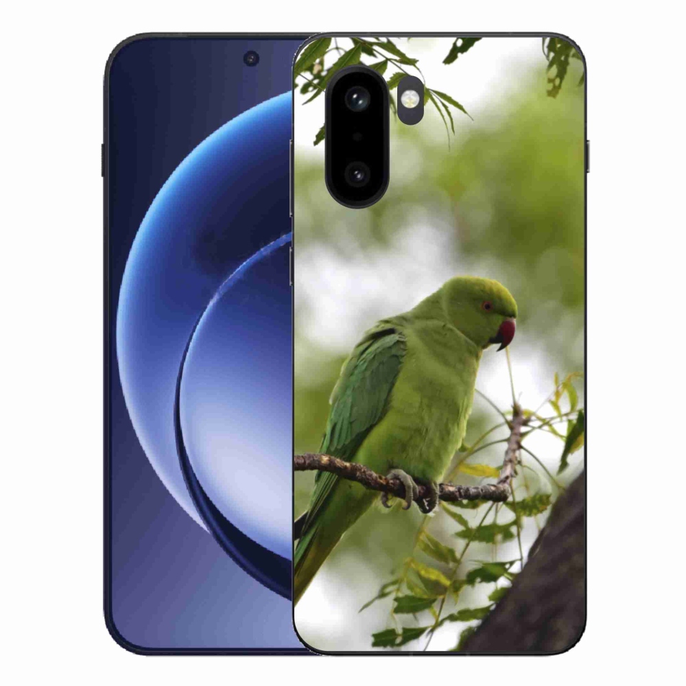 Gelový kryt mmCase na One Plus 15R - zelený papoušek