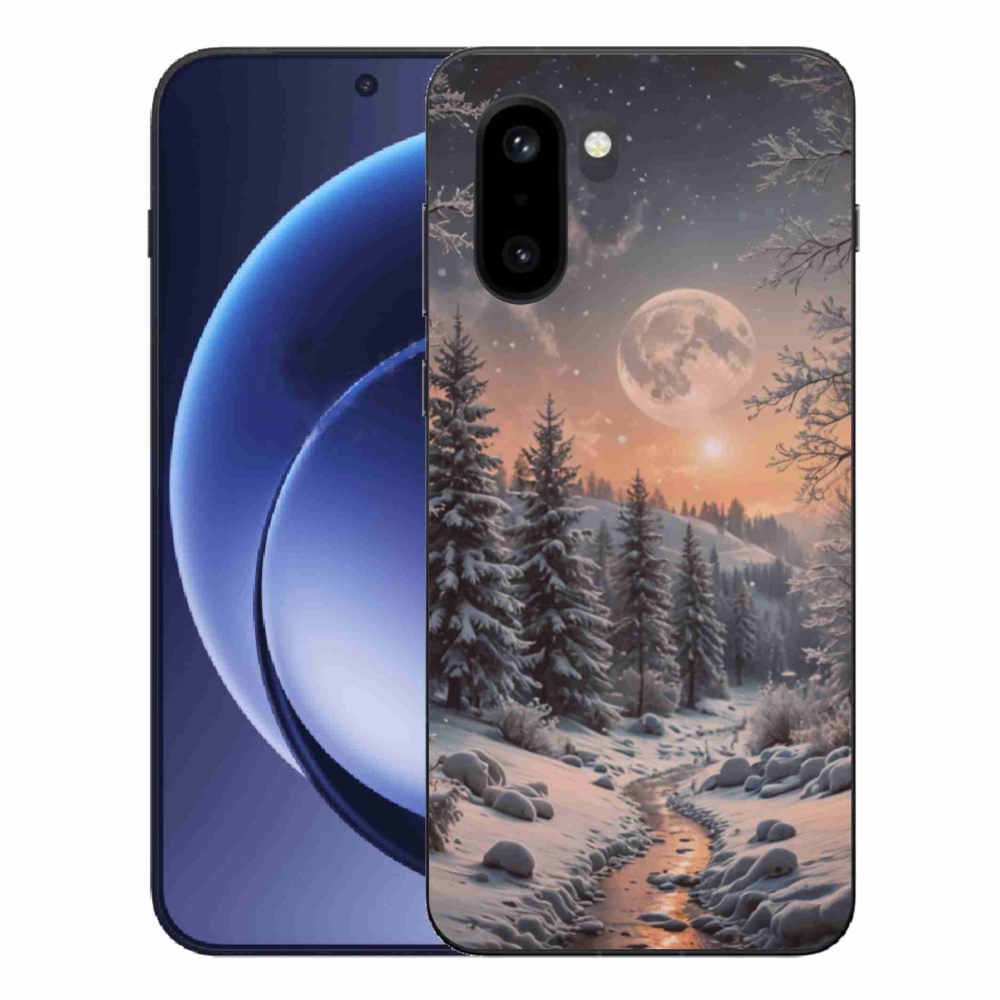 Gelový kryt mmCase na One Plus 15R - zimní krajina 2