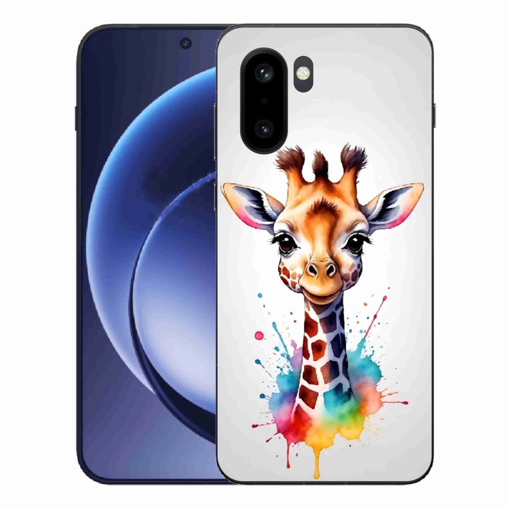 Gelový kryt mmCase na One Plus 15R - žirafa 1