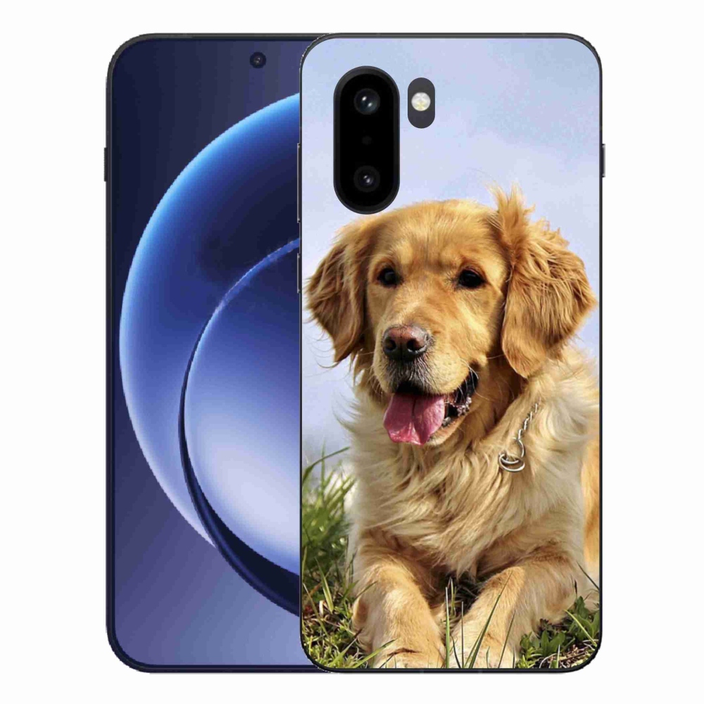 Gelový kryt mmCase na One Plus 15R - zlatý retrívr