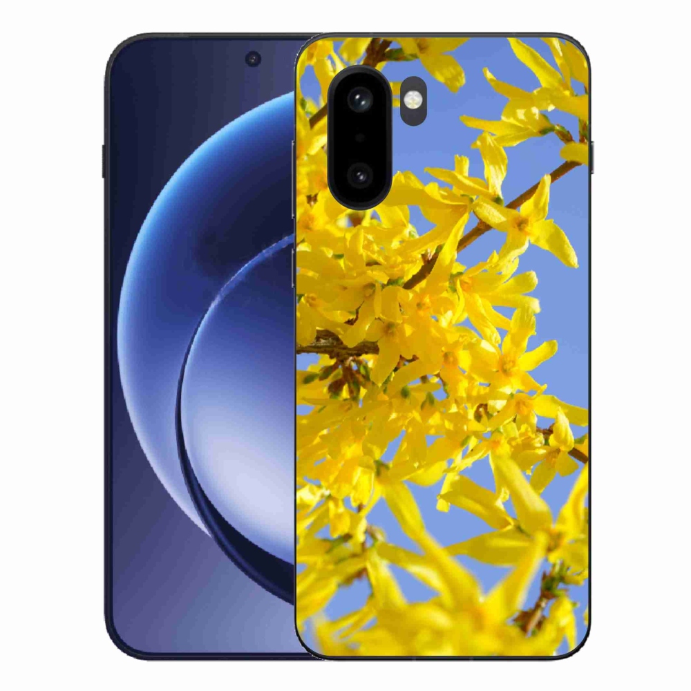 Gelový kryt mmCase na One Plus 15R - žluté květy