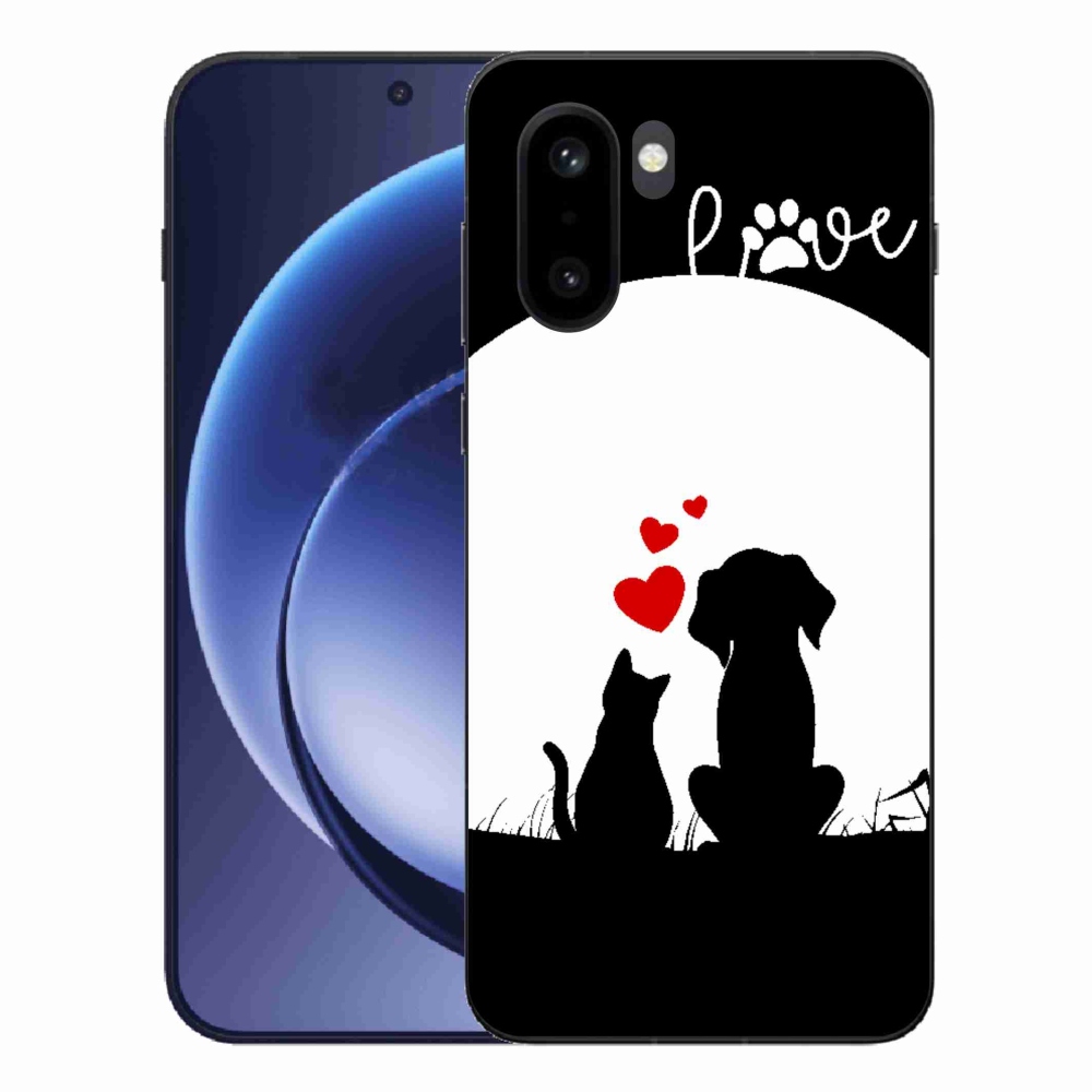 Gelový kryt mmCase na One Plus 15R - zvířecí láska