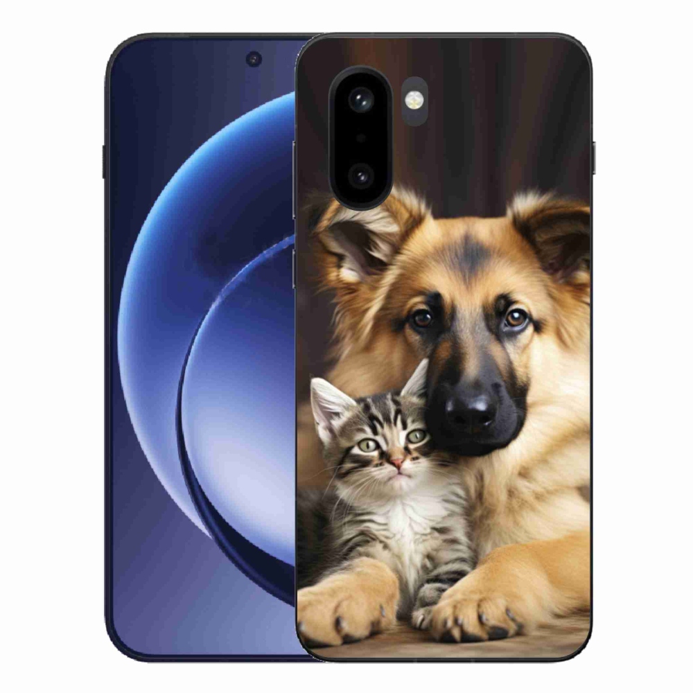 Gelový kryt mmCase na One Plus 15R - zvířecí přátelství