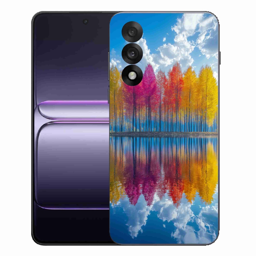 Gelový kryt mmCase na One Plus Nord 5 - barevné stromy