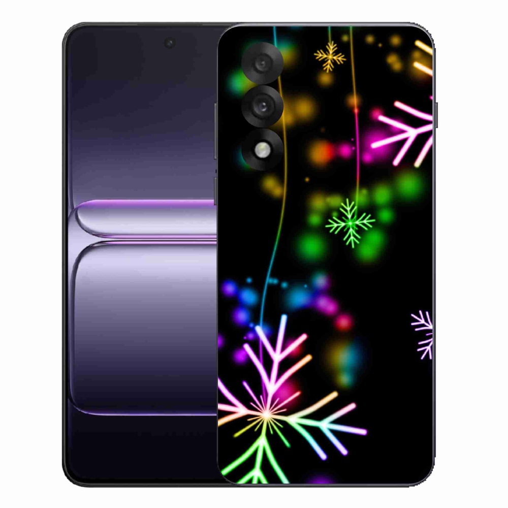Gelový kryt mmCase na One Plus Nord 5 - barevné vločky
