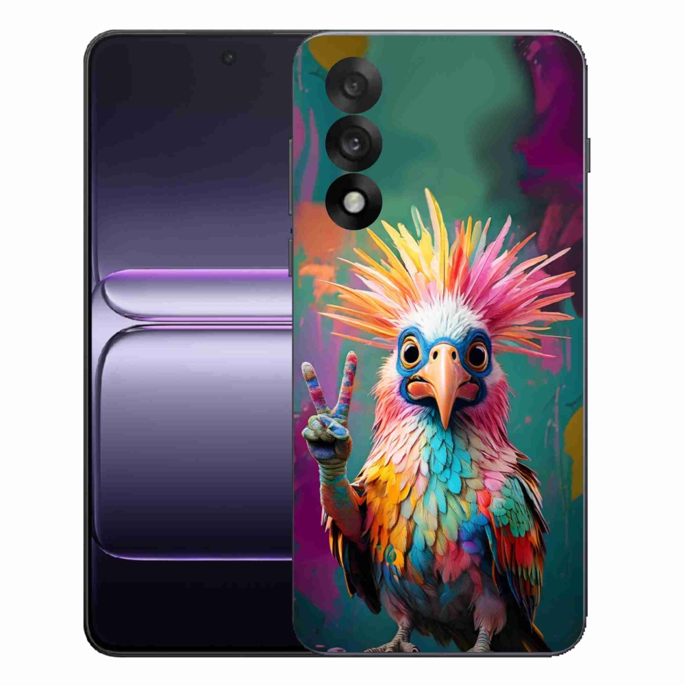 Gelový kryt mmCase na One Plus Nord 5 - barevný rebel