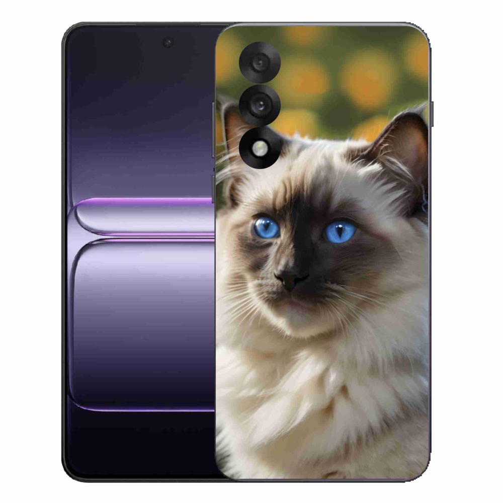 Gelový kryt mmCase na One Plus Nord 5 - bílý ragdoll