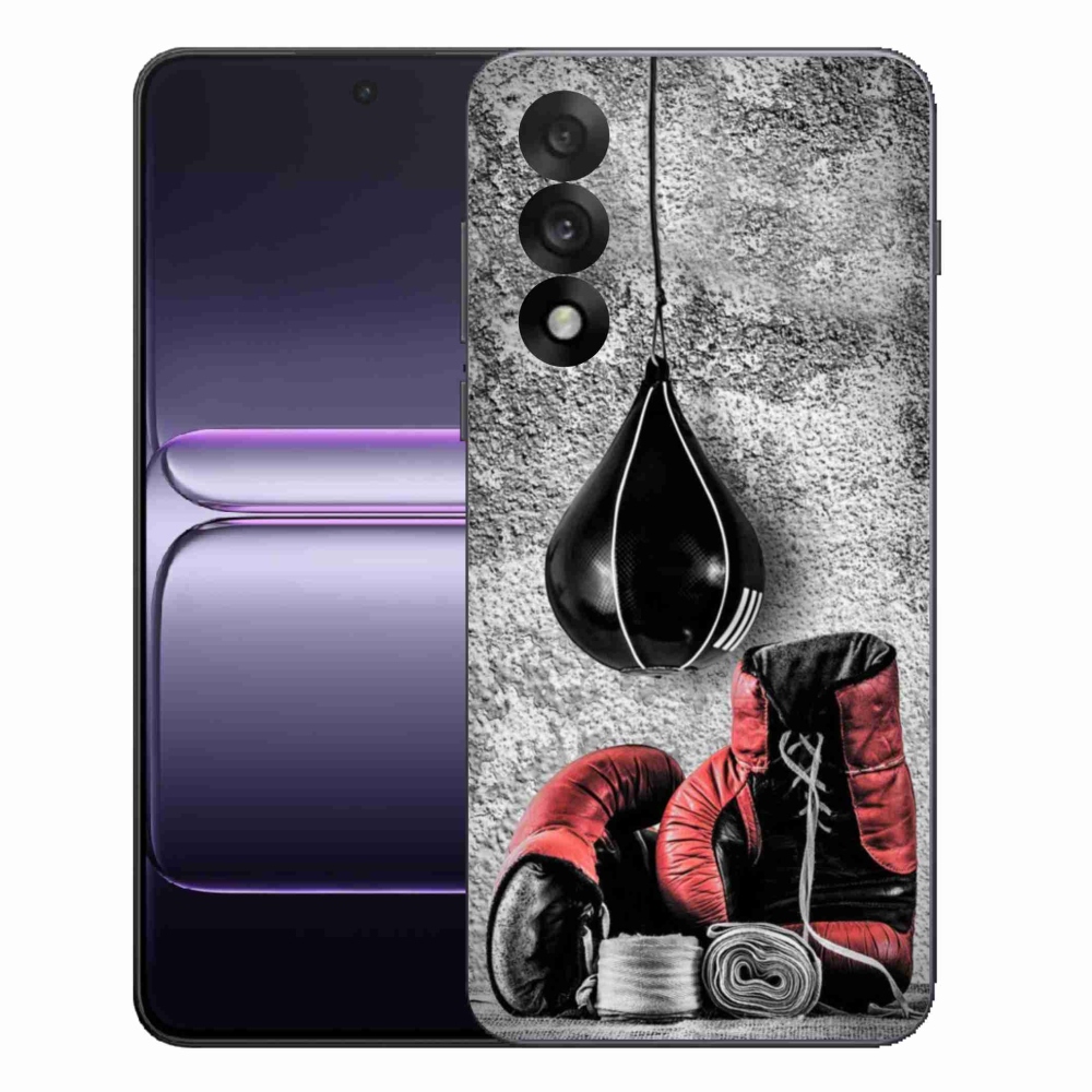 Gelový kryt mmCase na One Plus Nord 5 - boxovací pytel a rukavice