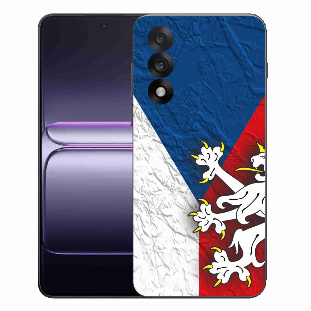 Gelový kryt mmCase na One Plus Nord 5 - česká vlajka 1