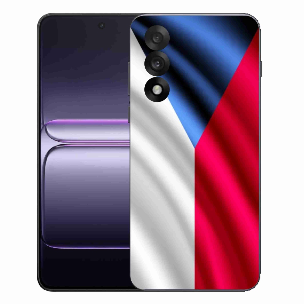 Gelový kryt mmCase na One Plus Nord 5 - česká vlajka