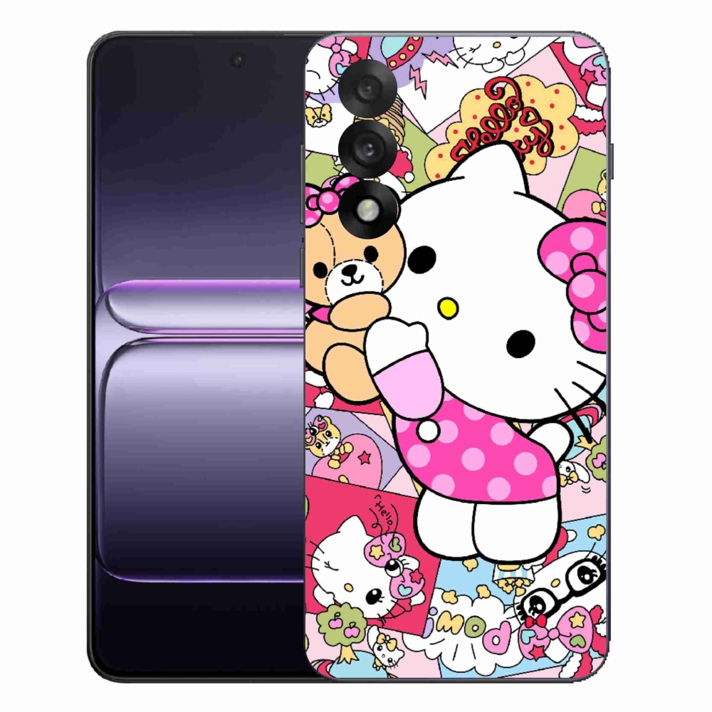 Gelový kryt mmCase na One Plus Nord 5 - cute kitty