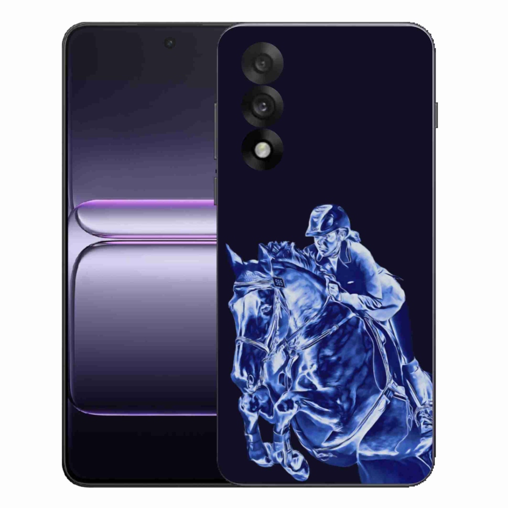 Gelový kryt mmCase na One Plus Nord 5 - dostihový kůň