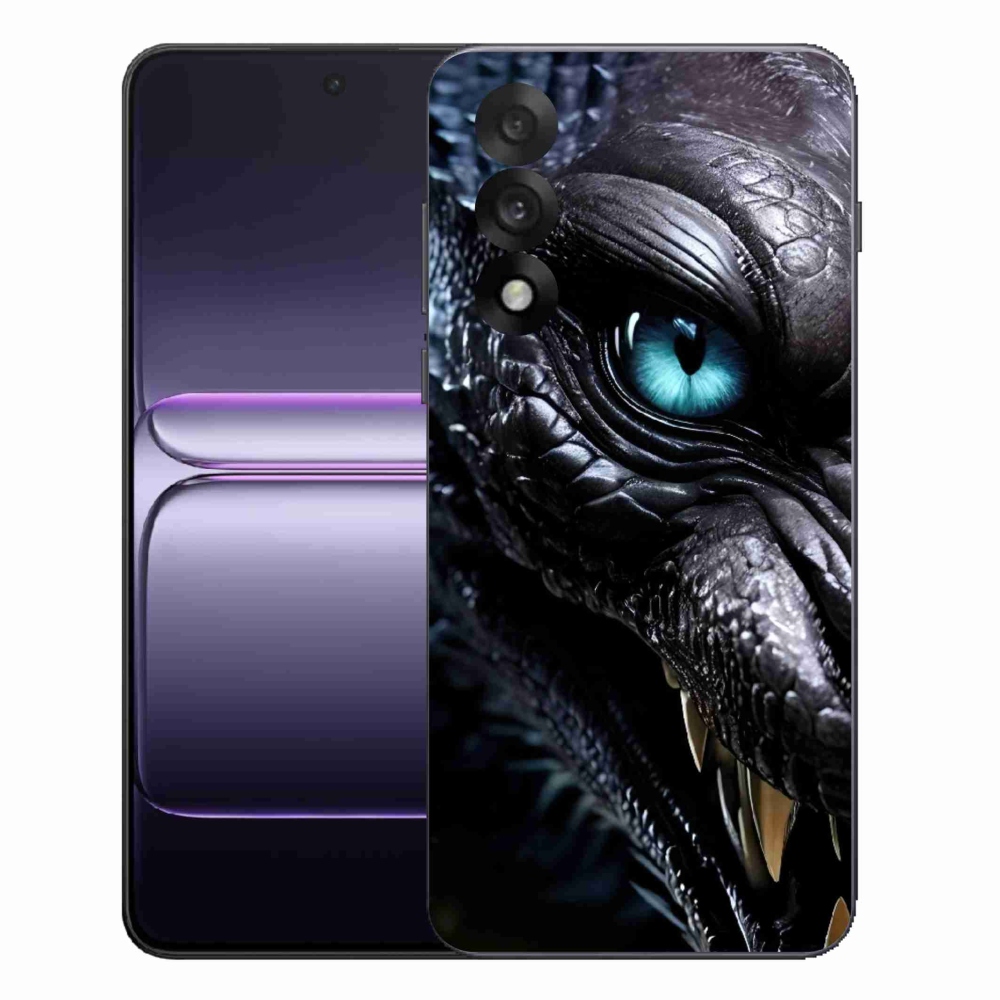 Gelový kryt mmCase na One Plus Nord 5 - dračí pohled