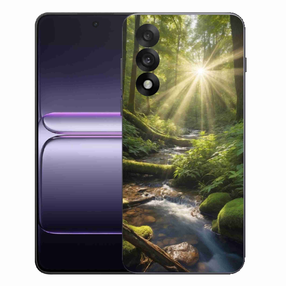 Gelový kryt mmCase na One Plus Nord 5 - hlubina lesa
