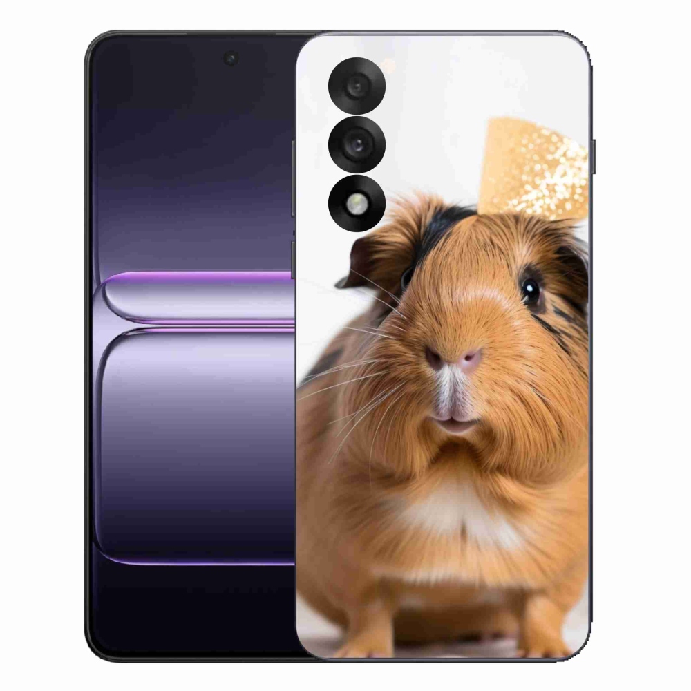 Gelový kryt mmCase na One Plus Nord 5 - hnědé morče