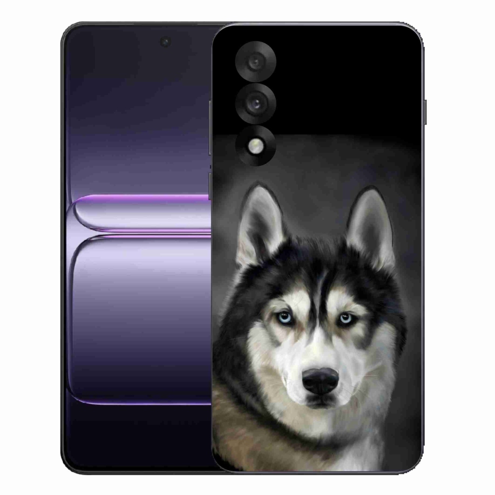 Gelový kryt mmCase na One Plus Nord 5 - husky